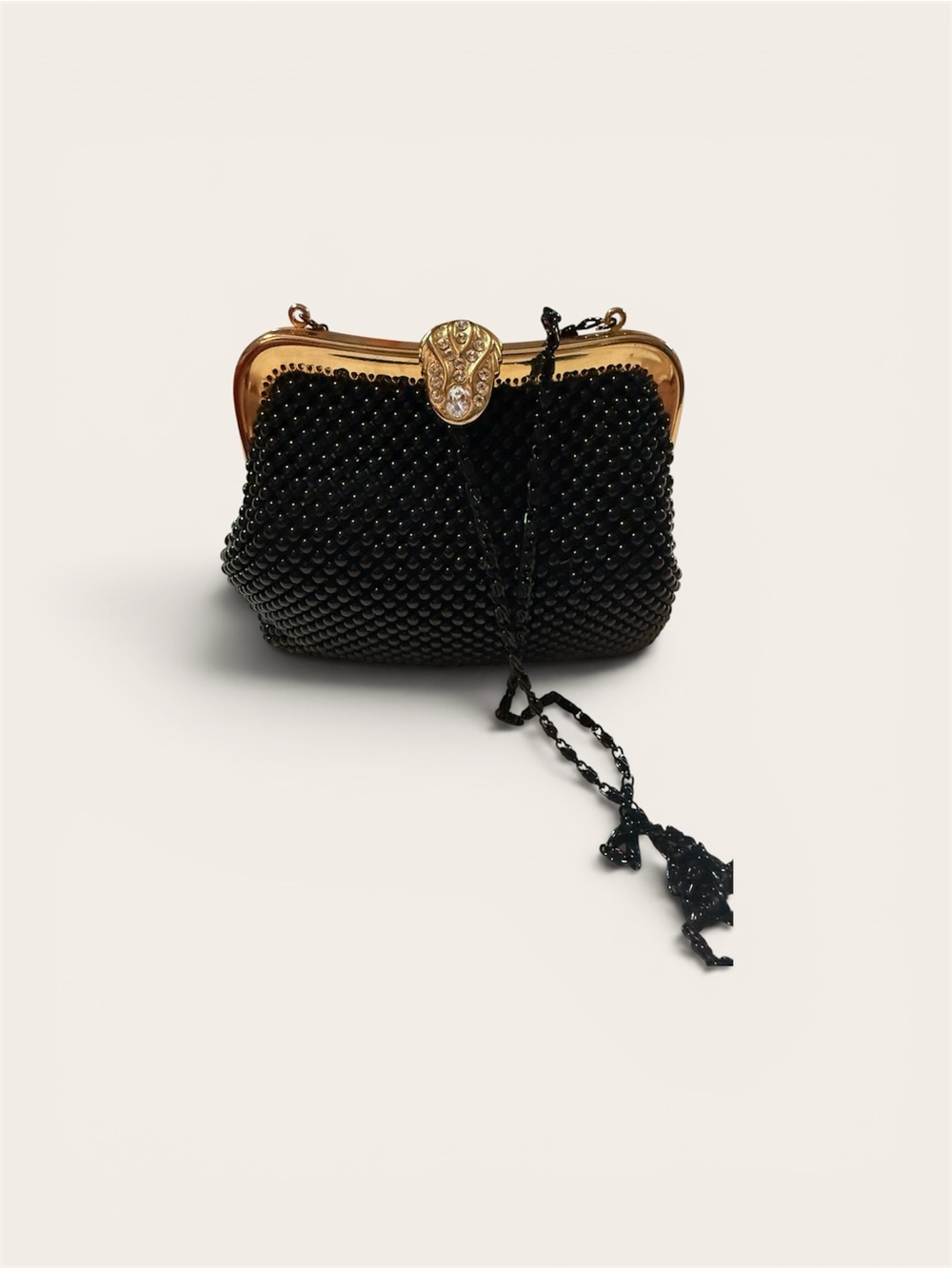 Elegant vintage beaded evening bag